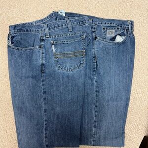 Men's Cinch Blue Jeans Slim Fit Straight Leg size 36 x 34